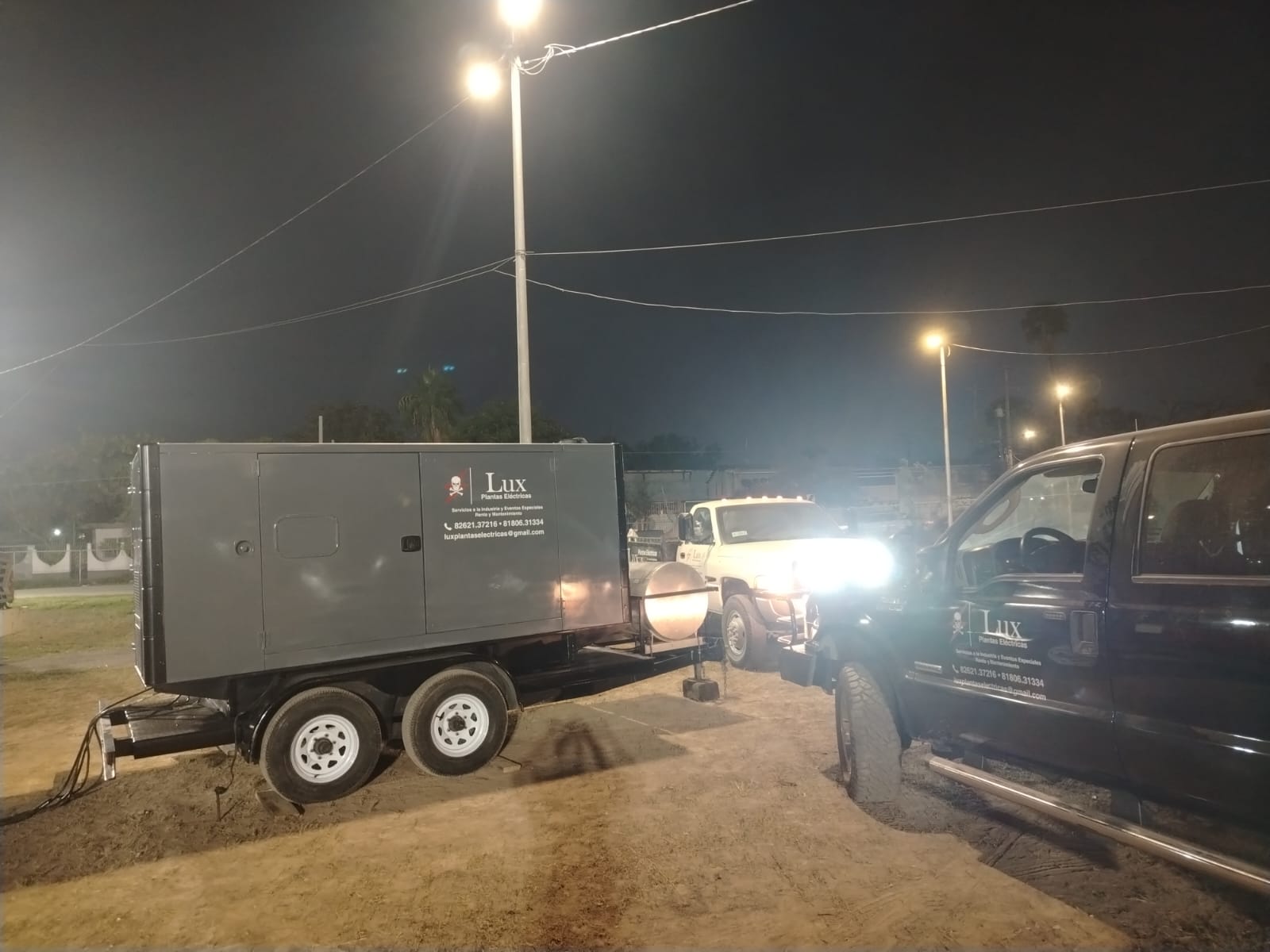 Servicio de renta de planta eléctrica